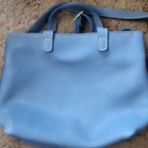 Portland Leather mini crossbody with zipper - Dream